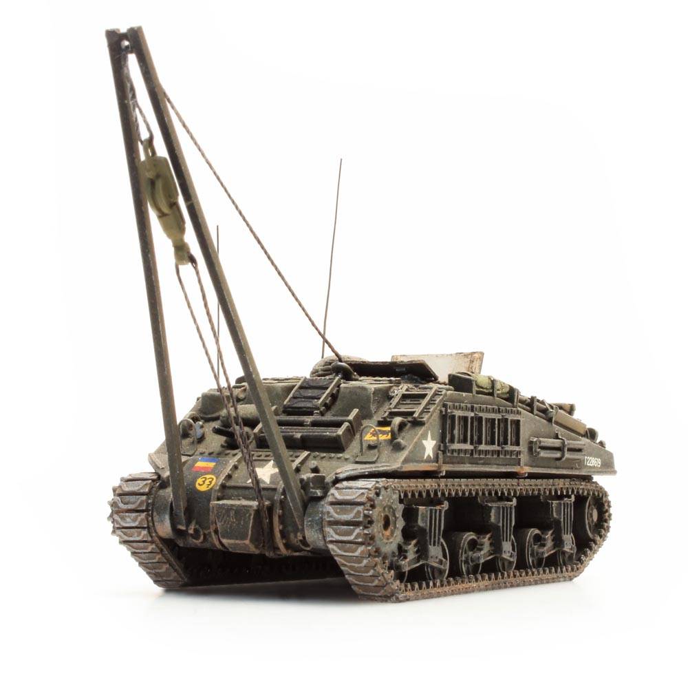 Artitec 387.104, EAN 8718692487345: H0 British Army Sherman M4A4 ARV Fertigmodell