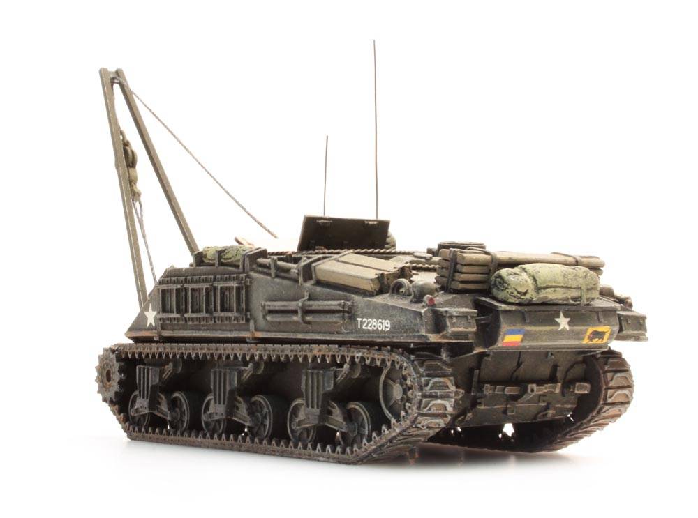 Artitec 387.104, EAN 8718692487345: H0 British Army Sherman M4A4 ARV Fertigmodell