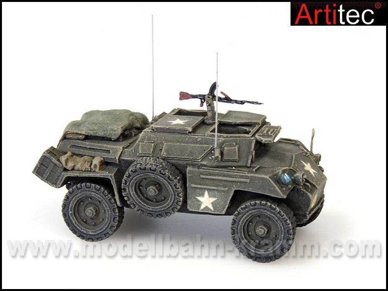 Artitec 387.121, EAN 8718692487512: H0 Humber Scout Car Mk I, Bren gun, UK Fertigmodell