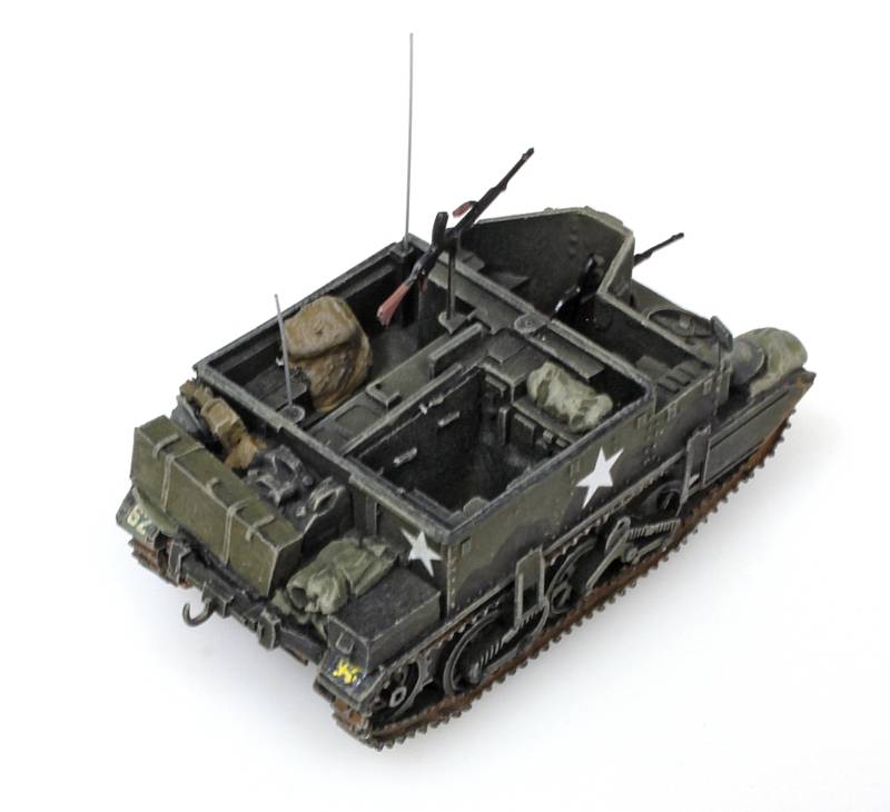 Artitec 387.123, EAN 8718692487536: H0 British Army Universal Carrier/Transporter Fertigmodell