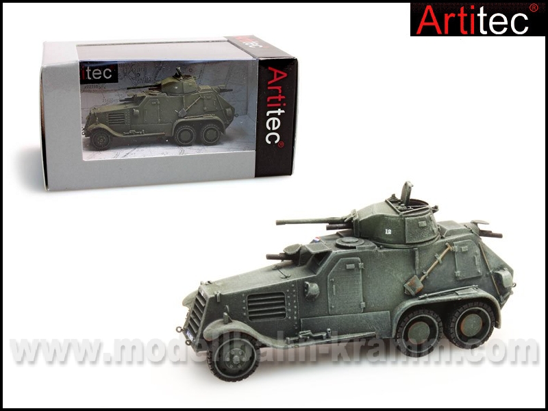 Artitec 387.128, EAN 8718692487581: H0 Spähwagen L-181 M36, mobil NL, Fertigmodell