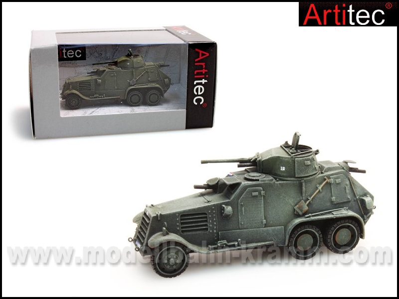 Artitec 387.128, EAN 8718692487581: H0 Spähwagen  L-181 M36, mobil NL, Fertigmodell