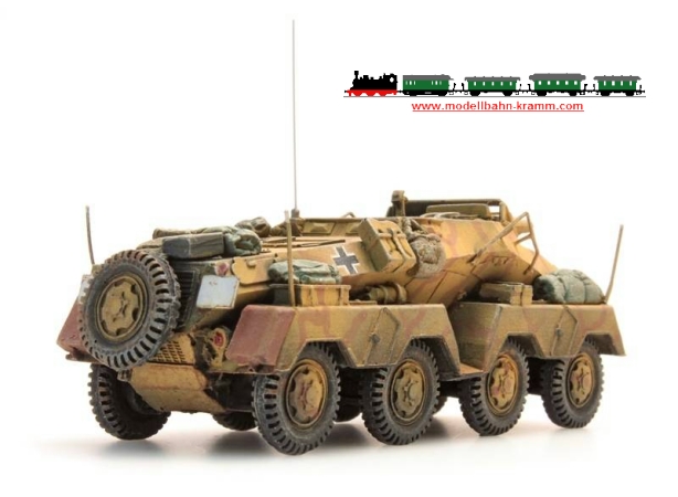 Artitec 387.142, EAN 8718719410028: H0 WM Sd. Kfz. 233 8-Rad 75 mm Kanonne Fertigmodell