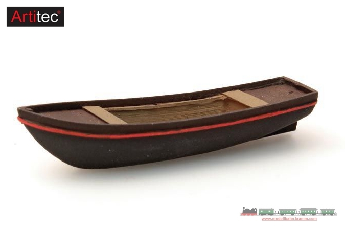 Artitec 387.143, EAN 8718719410042: H0 Ruderboot Kempenaar Fertigmodell
