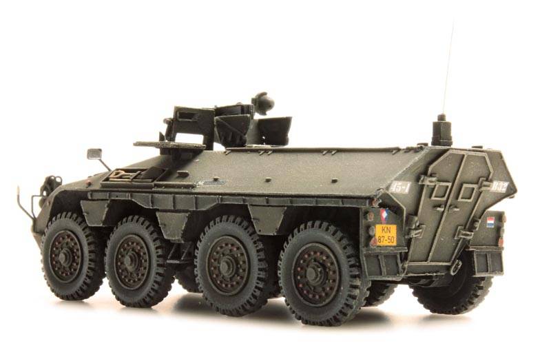 Artitec 387.145, EAN 8718719410219: H0 NL Koninklijke Landmacht DAF YP-408 PWI-GR Infanterie Mannschafstwagen Fertigmodell