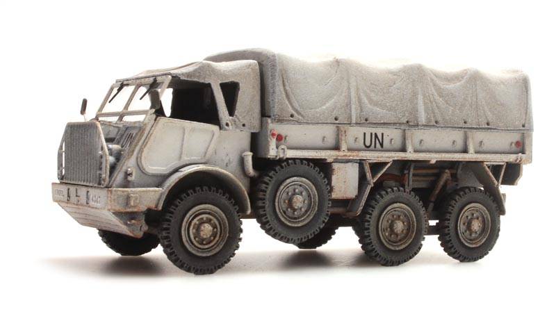 Artitec 387.157, EAN 8718719411520: H0 NL DAF YA-328 Cargo UNIFIL Fertigmodell