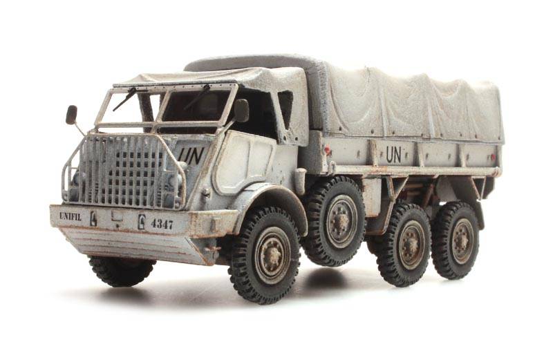 Artitec 387.157, EAN 8718719411520: H0 NL DAF YA-328 Cargo UNIFIL Fertigmodell