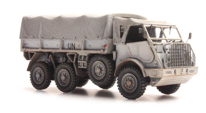 Artitec 387.157, EAN 8718719411520: H0 NL DAF YA-328 Cargo UNIFIL Fertigmodell