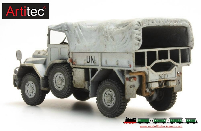 Artitec 387.166, EAN 8718719411612: H0 DAF YA-126 ´Wep´ UNIFIL Fertigmodell