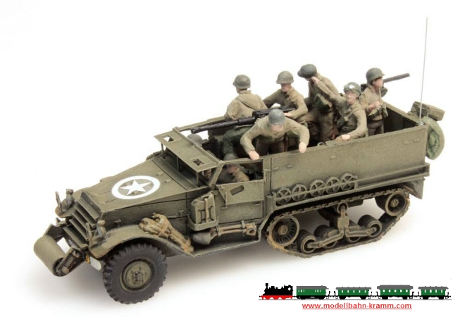 Artitec 387.174, EAN 8718719412169: H0 WWII US Crew/Besatzung für Halftrack / GMC Fertigmodell