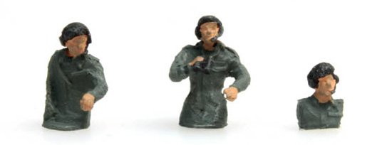 Artitec 387.181, EAN 8718719414705: H0 Bundeswehr Pz-Besatzung im Feldanzug Gelboliv 1960–1990 Fertigmodell