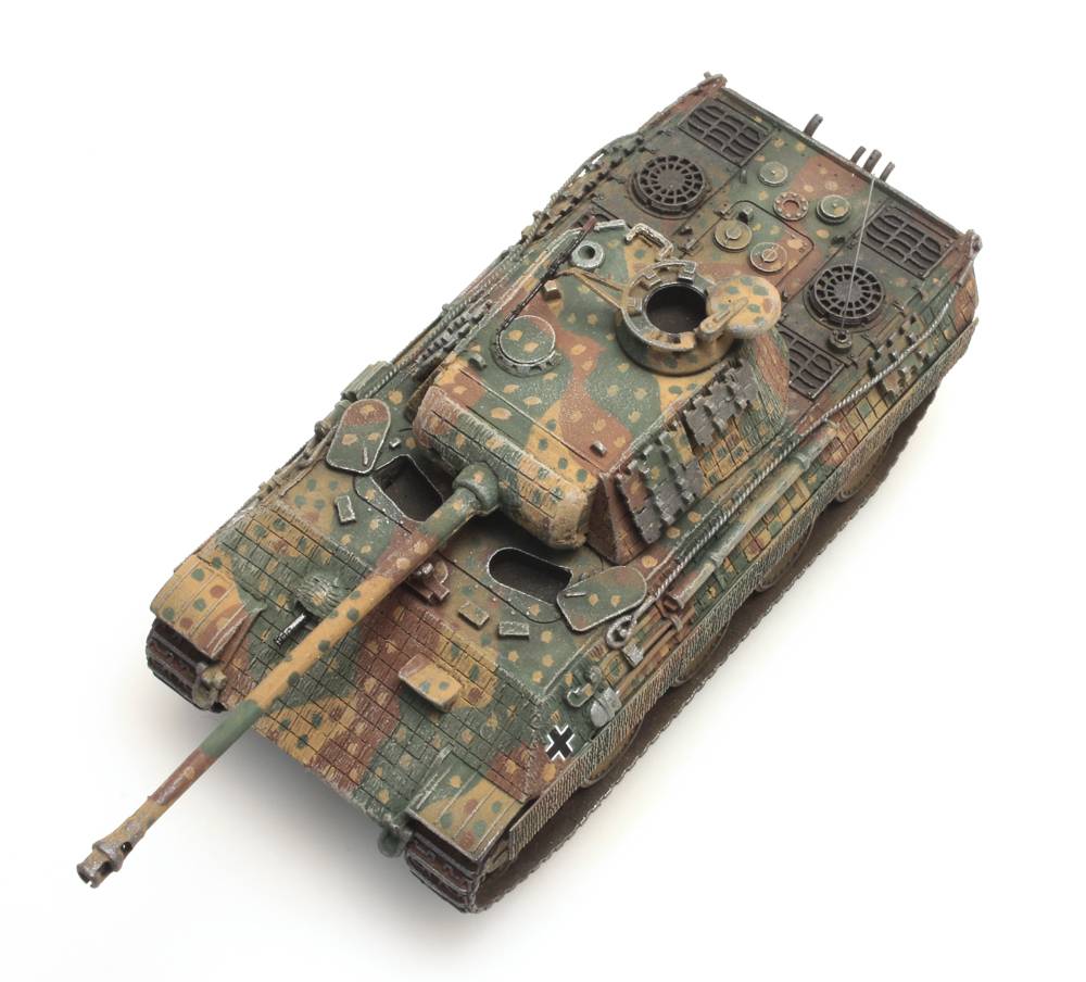 Artitec 387.190, EAN 8718719417690: H0 Wehrmacht Panther Ausführung A Hinterhalt-Tarnung Fertigmodell