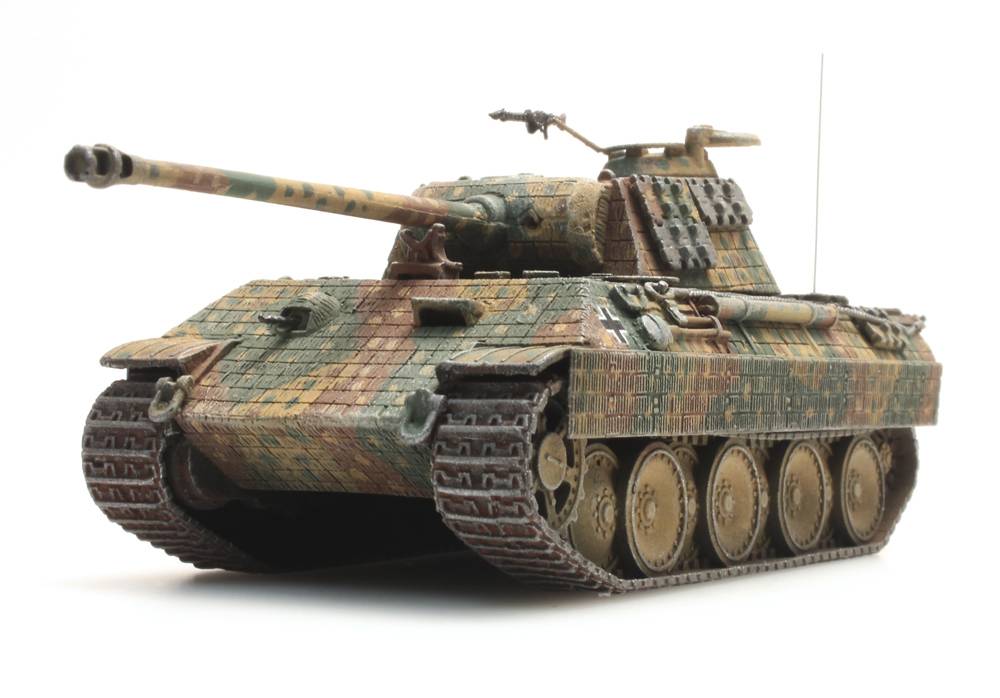Artitec 387.190, EAN 8718719417690: H0 Wehrmacht Panther Ausführung A Hinterhalt-Tarnung Fertigmodell