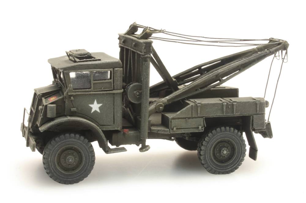 Artitec 387.199, EAN 8718719417782: H0 UK British Army 3T Chevrolet Wrecker/Abschleppwagen Fertigmodell