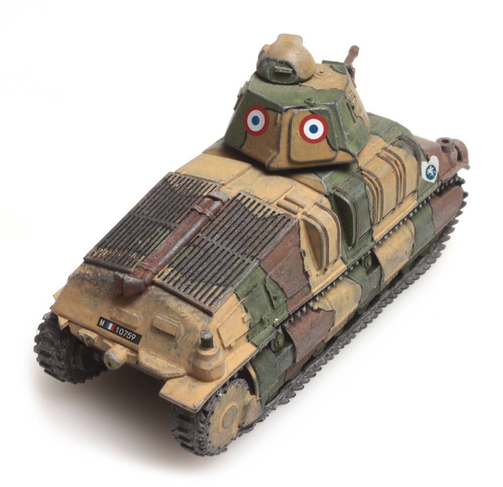 Artitec 387.20, EAN 8718692487772: H0 Somua S35 1935 Frankreich Fertigmodell