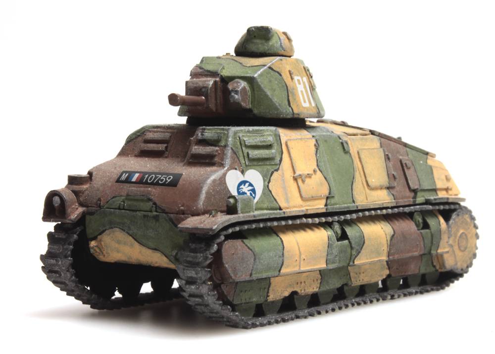 Artitec 387.20, EAN 8718692487772: H0 Somua S35 1935 Frankreich Fertigmodell