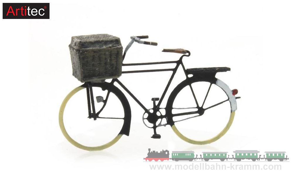 Artitec 387.271, EAN 8719214080877: H0 Bäckerfahrrad Fertigmodell