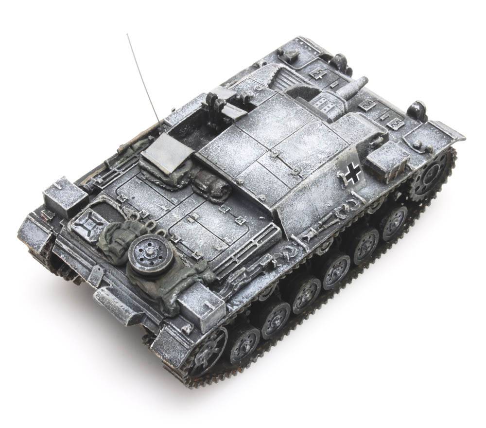 Artitec 387.322, EAN 8719214082468: H0 Wehrmacht Sturmgeschütz III Ausführung A-2 Fertigmodell
