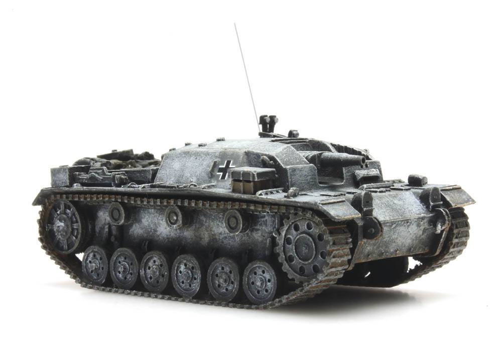 Artitec 387.322, EAN 8719214082468: H0 Wehrmacht Sturmgeschütz III Ausführung A-2 Fertigmodell