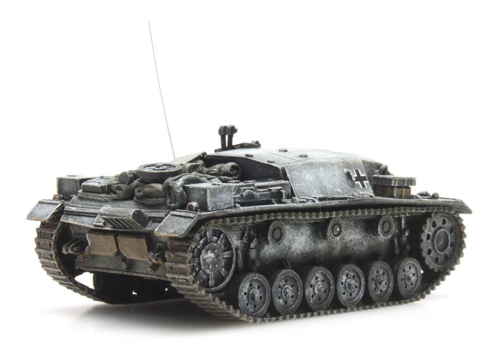 Artitec 387.322, EAN 8719214082468: H0 Wehrmacht Sturmgeschütz III Ausführung A-2 Fertigmodell