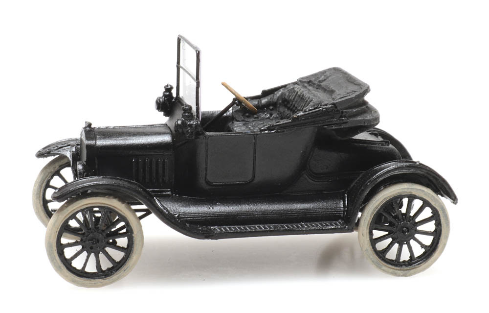 Artitec 387.414, EAN 8719214087425: H0 T-Ford Runabout Verdeck offen Fertigmodell