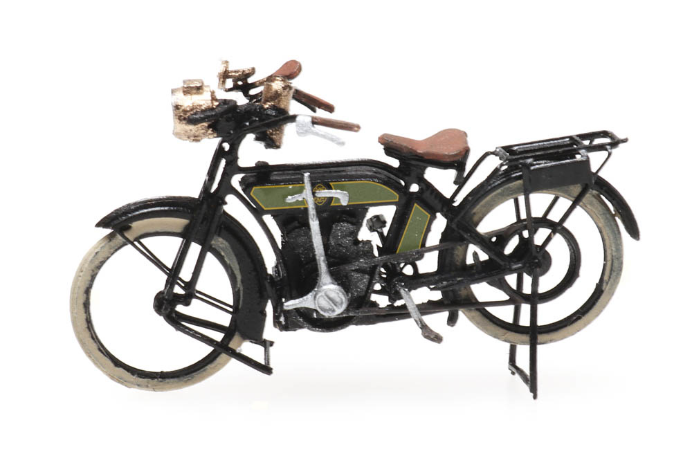 Artitec 387.422, EAN 8719214087500: H0 NSU Motorrad Epoche I zivil Fertigmodell