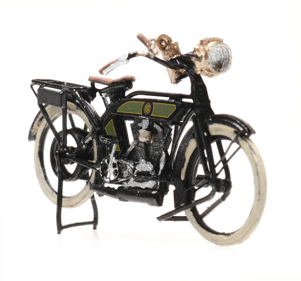 Artitec 387.422, EAN 8719214087500: H0 NSU Motorrad Epoche I zivil Fertigmodell