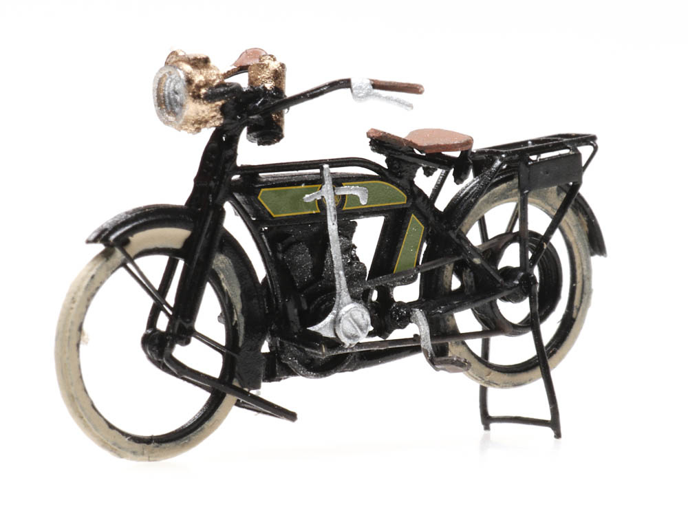 Artitec 387.422, EAN 8719214087500: H0 NSU Motorrad Epoche I zivil Fertigmodell