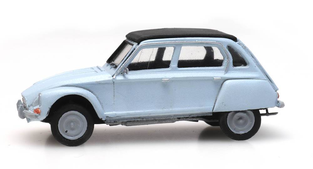 Artitec 387.435, EAN 8719214087616: H0 Citroen Dyane hellblau Fertigmodell