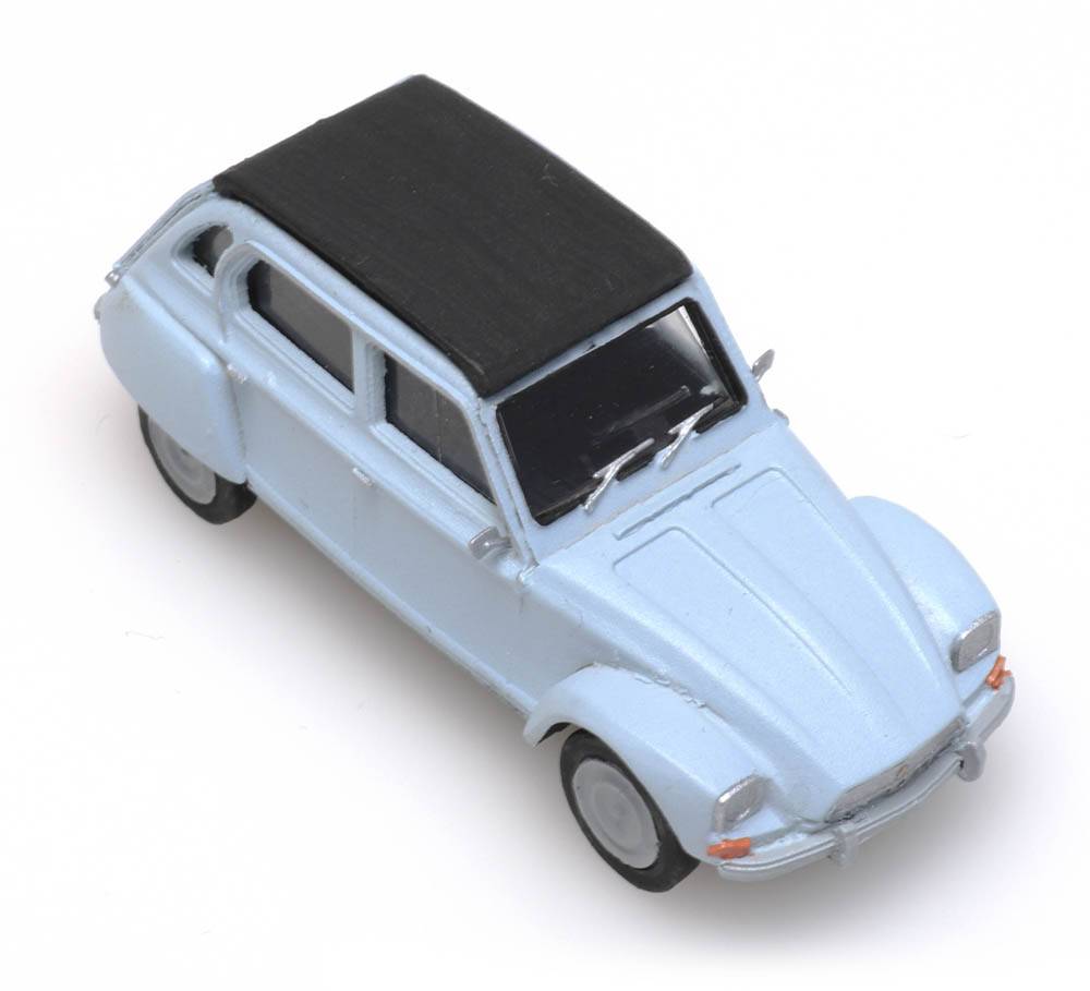 Artitec 387.435, EAN 8719214087616: H0 Citroen Dyane hellblau Fertigmodell