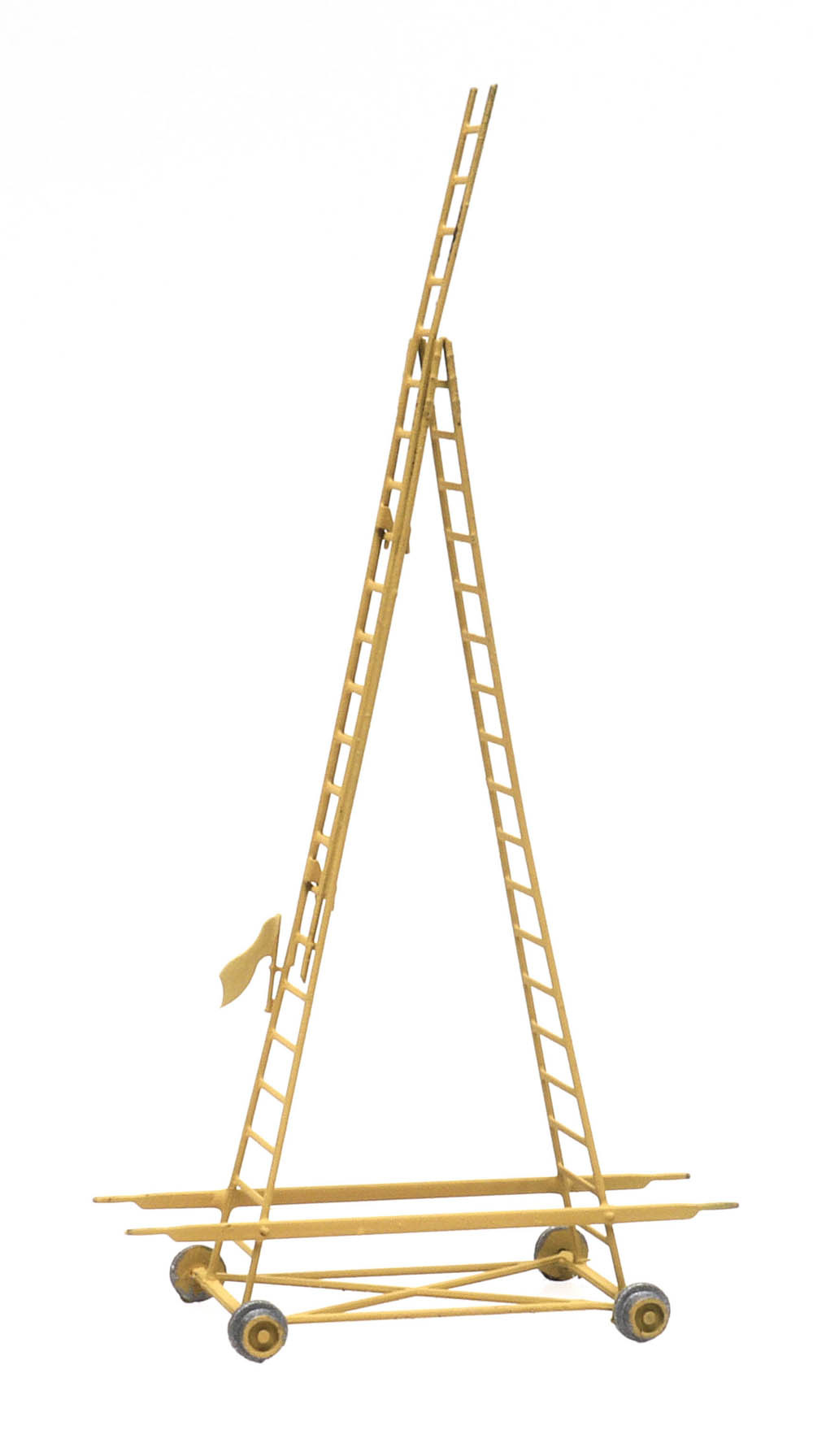 Artitec 387.439, EAN 8719214088415: H0 rollbare Leiter für Oberleitungswartung Fertigmodell
