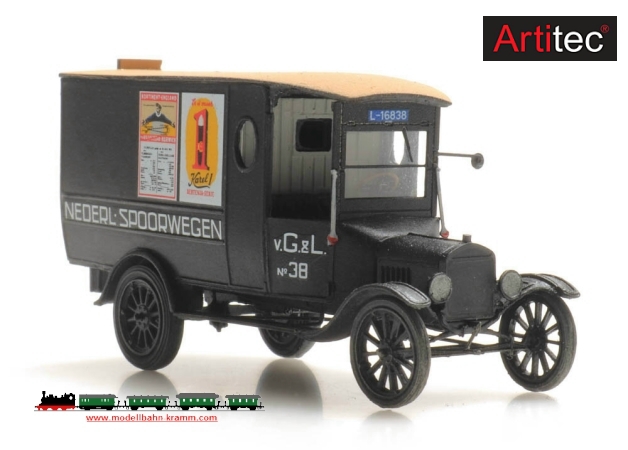 Artitec 387.466, EAN 8720168700940: H0 Ford TT Nederlandse Spoorwegen Fertigmodell