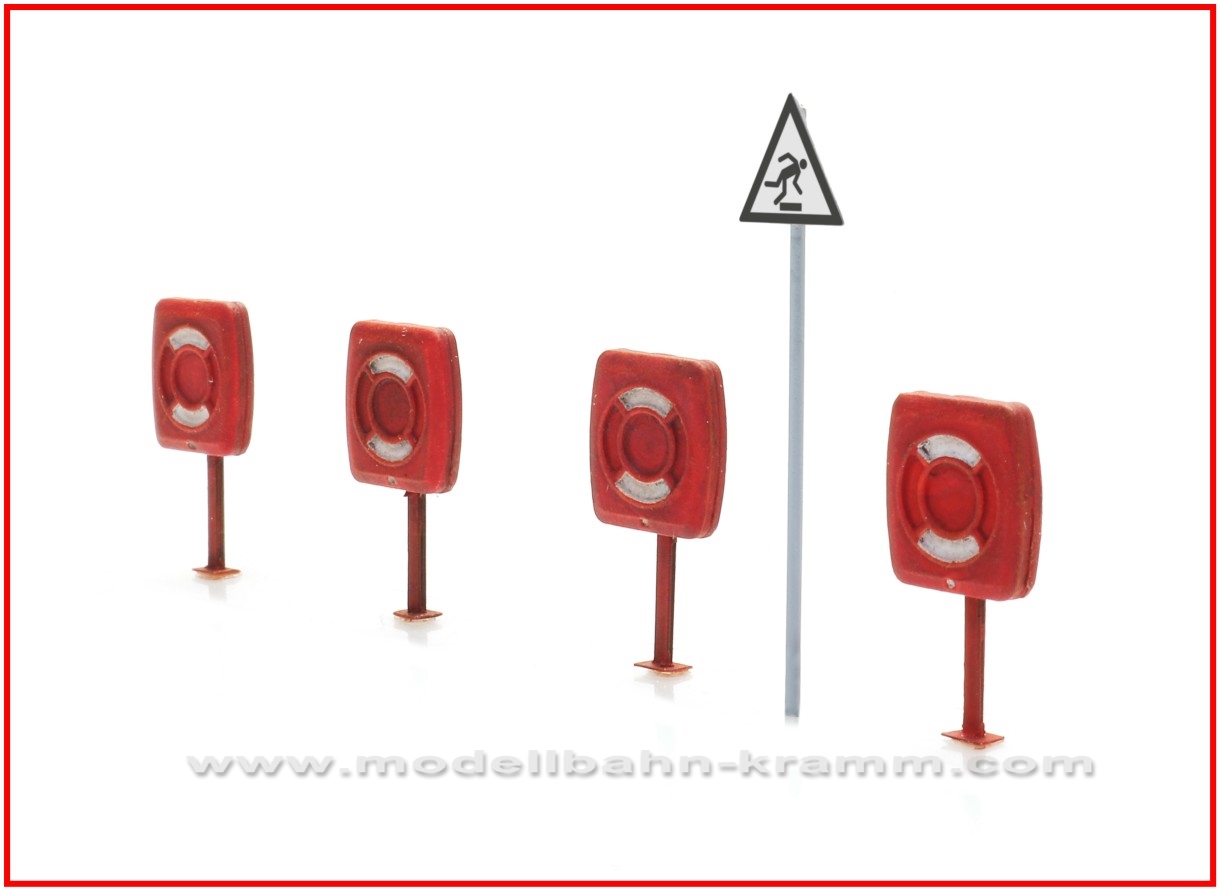 Artitec 387.493, EAN 8720168701930: H0 Rettungsring im Kasten Fertigmodell