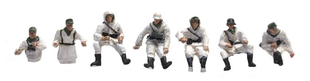 Artitec 387.51, EAN 8718692488144: H0 Wehrmacht Figuren Panzergrenadiere in Winteruniform Fertigmodell