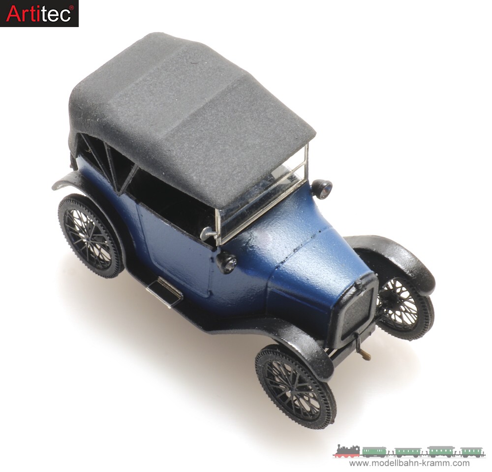 Artitec 387.515, EAN 8720168704054: H0 Austin 7 Verdeck geschlossen Fertigmodell