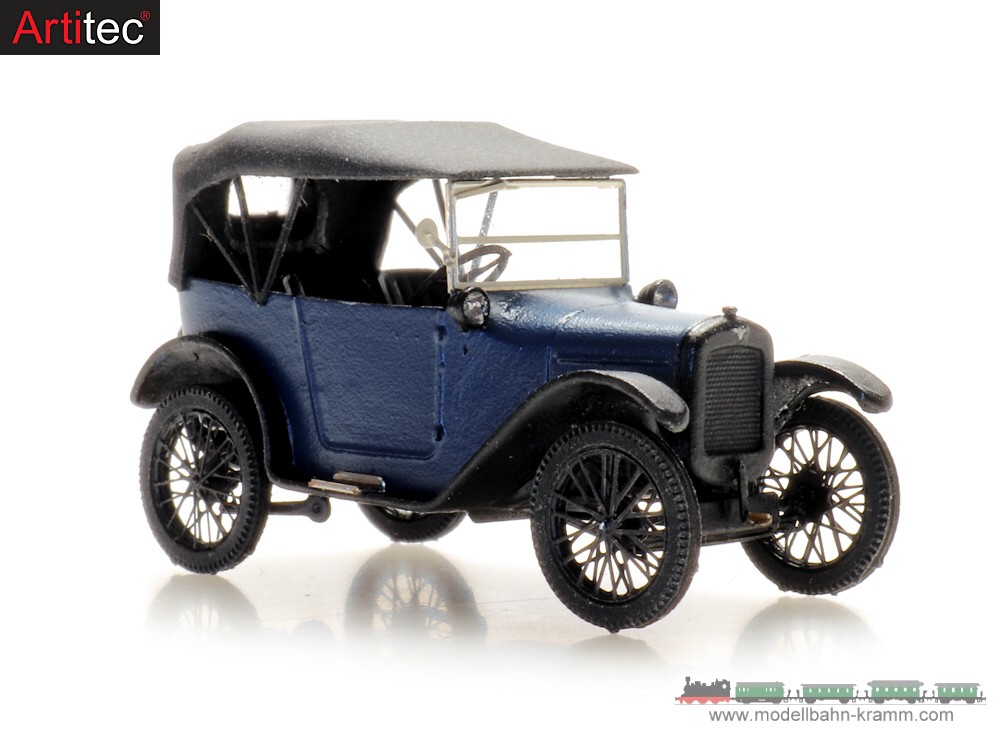 Artitec 387.515, EAN 8720168704054: H0 Austin 7 Verdeck geschlossen Fertigmodell