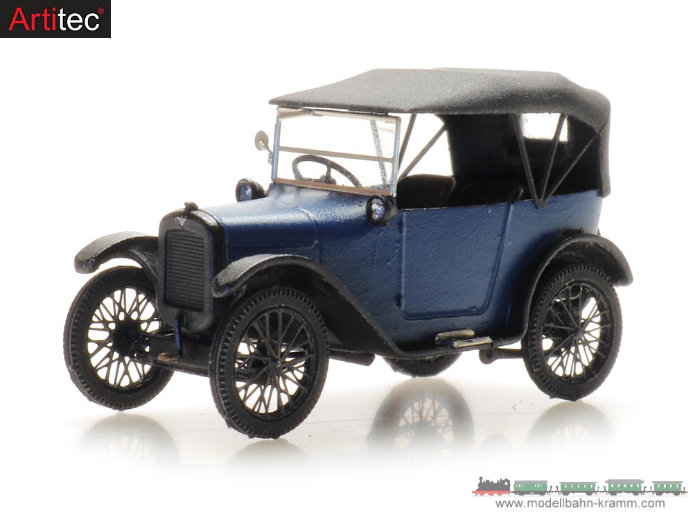 Artitec 387.515, EAN 8720168704054: H0 Austin 7 Verdeck geschlossen Fertigmodell