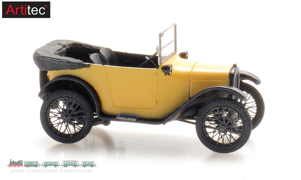 Artitec 387.516, EAN 8720168704061: H0 Austin 7 Verdeck offen Fertigmodell
