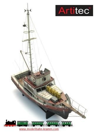 Artitec 50.143, EAN 8720168702166: H0 ORCA Shark Boat, Bausatz