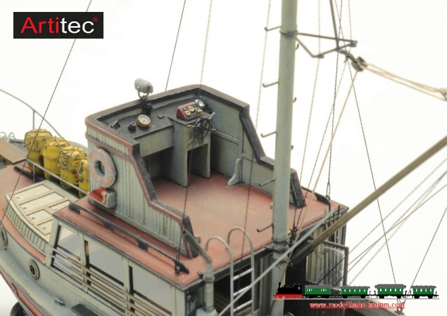 Artitec 50.143, EAN 8720168702166: H0 ORCA Shark Boat, Bausatz