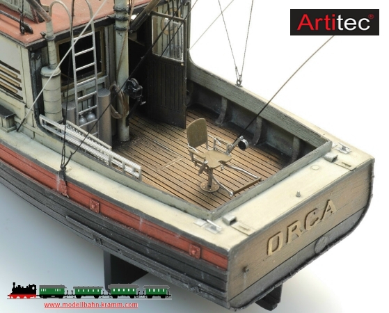 Artitec 50.143, EAN 8720168702166: H0 ORCA Shark Boat, Bausatz