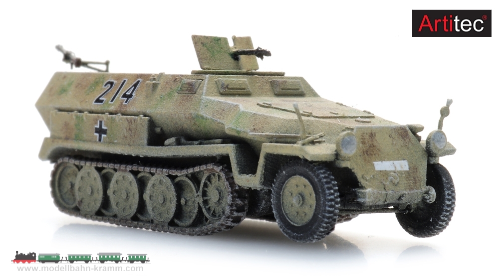 Artitec 6160105, EAN 8720168704542: N Sd.Kfz. 251/1 Ausf C. camo Fertigmodell