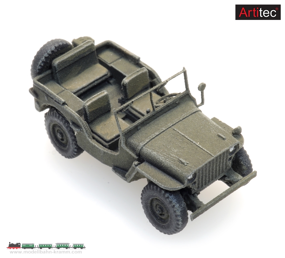 Artitec 6160108, EAN 8720168704573: N US Willy´s Jeep Fertigmodell