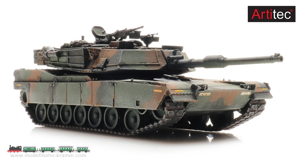 Artitec 6870139, EAN 8719214080006: H0 US M1A1 Abrams NATO Camo Fertigmodell