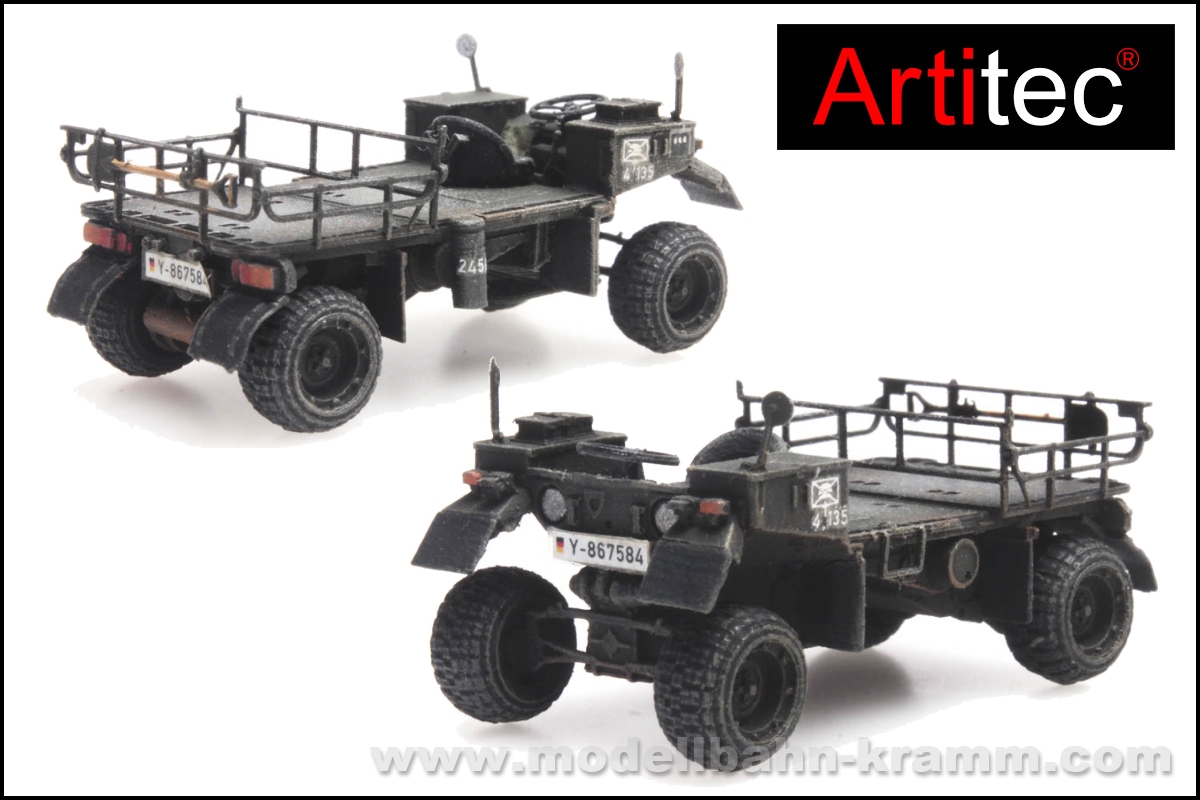 Artitec 6870205, EAN 8719214086244: H0 BW Kraka Transport-Ausführung Fertigmodell