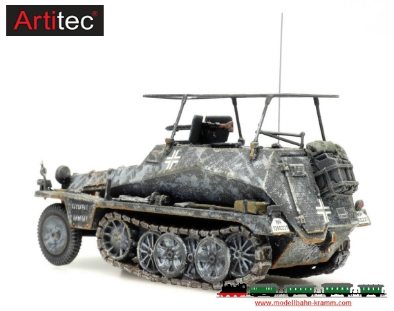 Artitec 6870285, EAN 8719214087876: H0 Wehrmacht Sd.Kfz. 250/3 Winter grau, Fertigmodell