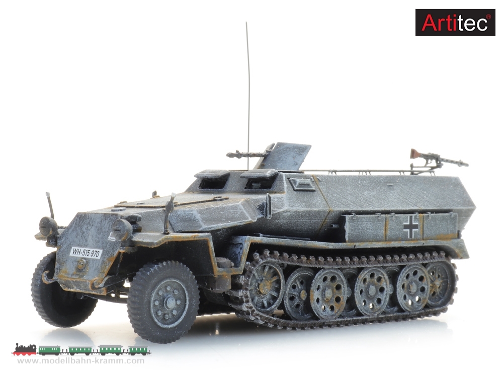 Artitec 6870472, EAN 8720168704733: H0 WM Sd.Kfz. 251/1 Ausf. C, Winter Fertigmodell