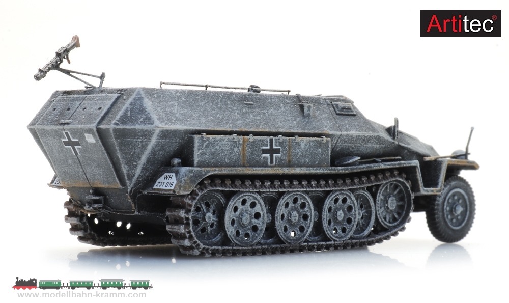 Artitec 6870477, EAN 8720168704788: H0 WM Sd.Kfz. 251/2 Ausf. C, Granatwerfer Fertigmodell