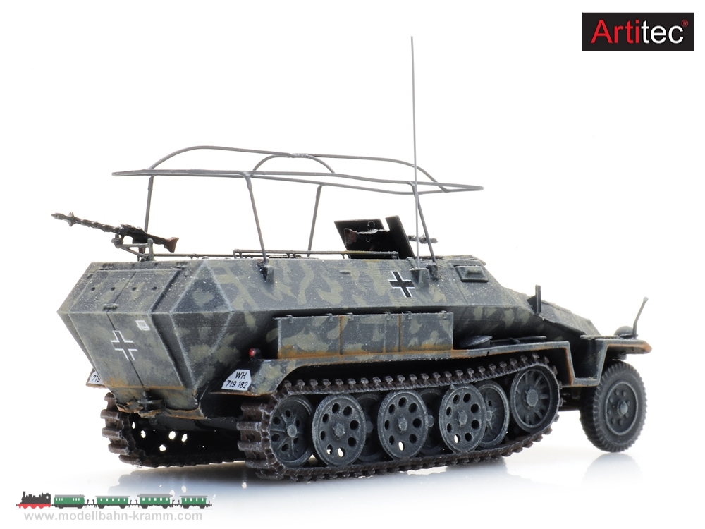 Artitec 6870481, EAN 8720168704825: H0 WM Sd.Kfz. 251/3 Ausf. C, Funkpanzerwagen, Fertigmodell