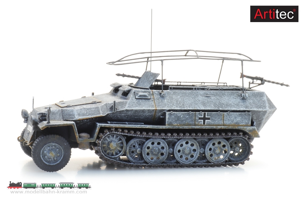 Artitec 6870482, EAN 8720168704832: H0 WM Sd.Kfz. 251/3 Ausf. C, Funkpanzerwagen Fertigmodell